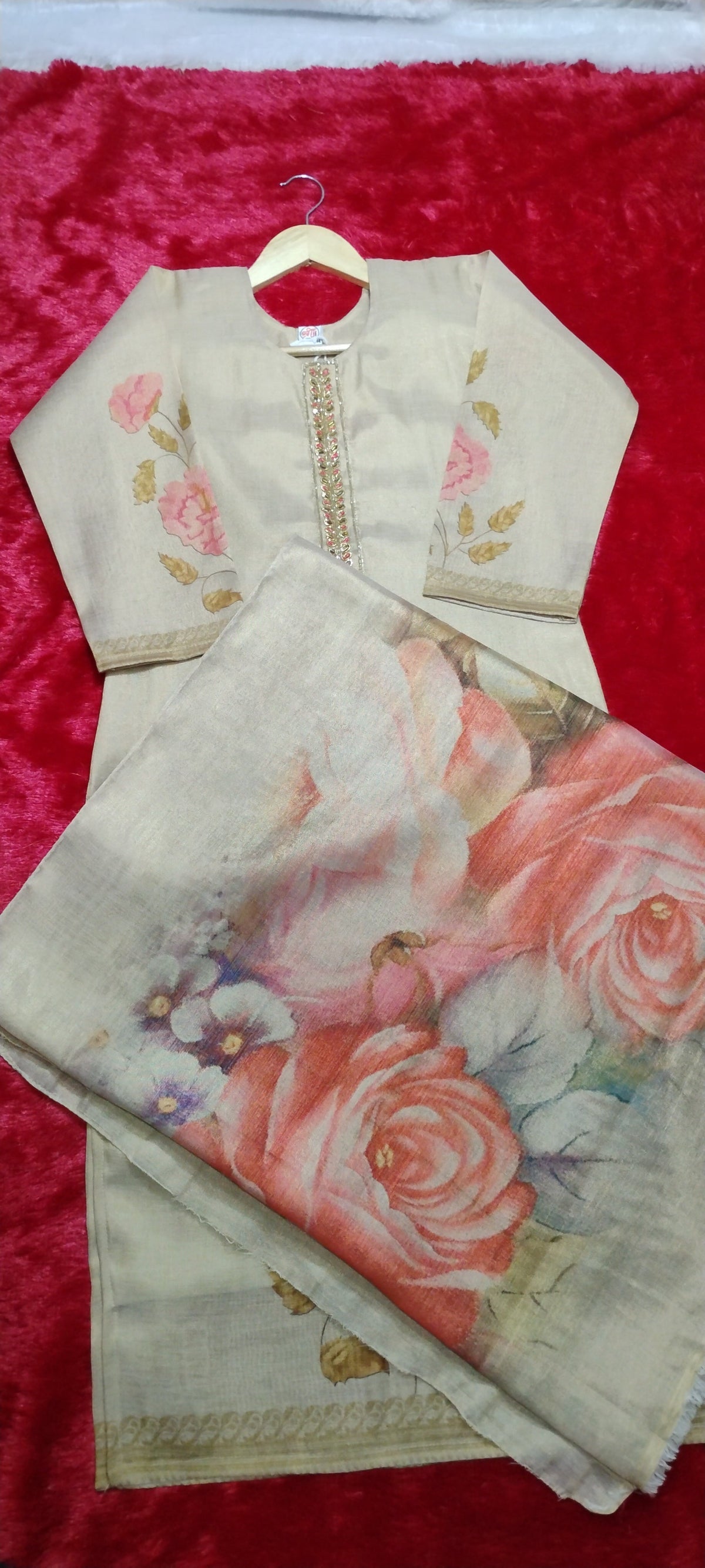 Trendy Designer Digital Set With Dupatta