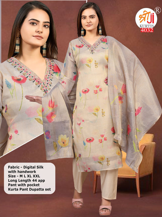 Trendy Designer Digital Set With Dupatta
