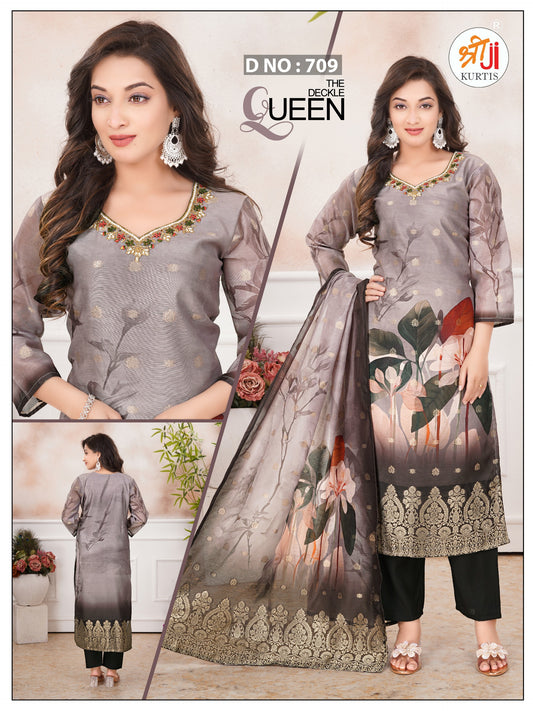 Most Loved Kurti Pant Dupatta Set