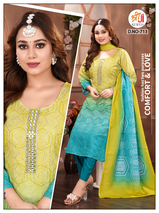 Limited Edition Kurti Pant Dupatta Set