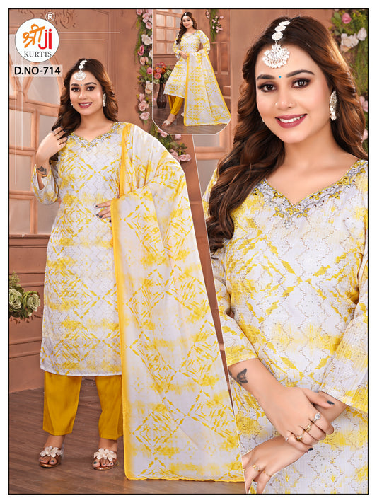 Must Have Kurti Pant Dupatta Set