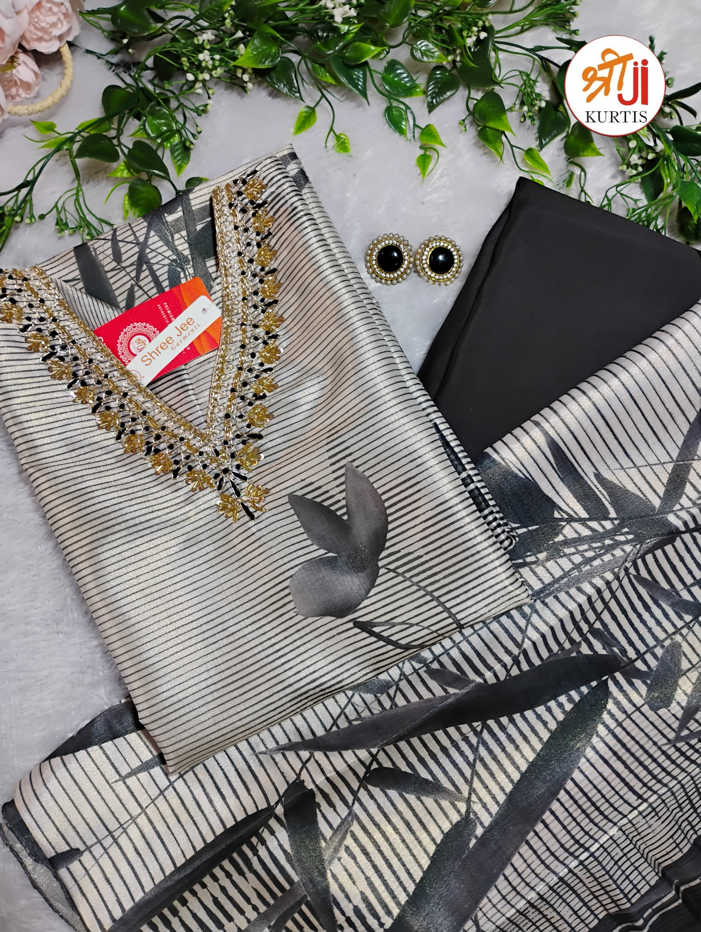 TRENDY DIGITAL KURTI PANT AND DUPATTA SET